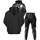 Buxomigrl Adult Halloween Cosplay Hoodie Pants Outfit 3D Print Costume Sweatshirt Suit Lounge Sets