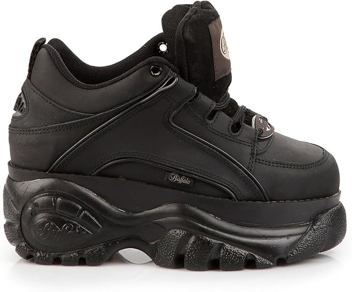 New Buffalo Classic Boots 133914 BLACK Platform Shoes New Buffalo Classic Boots 133914 BLACK Platform Shoes