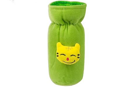 Ole Baby Love Dog Soft Cute Plush Milk Feeding Bottle Cover Dimension 17x10x6 cm it can Hold Upto 240 ml Feeding Bottle.