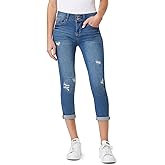 WallFlower Women's Ultra Crop Mid-rise Insta Soft Jeans
