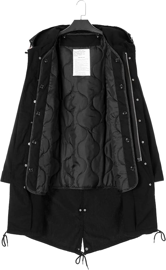 M 51パーカ モッズコート M51 Parka Coat ブラック キルティングライナー M 51パーカ モッズコート M51 Parka Coat ブラック キルティングライナー