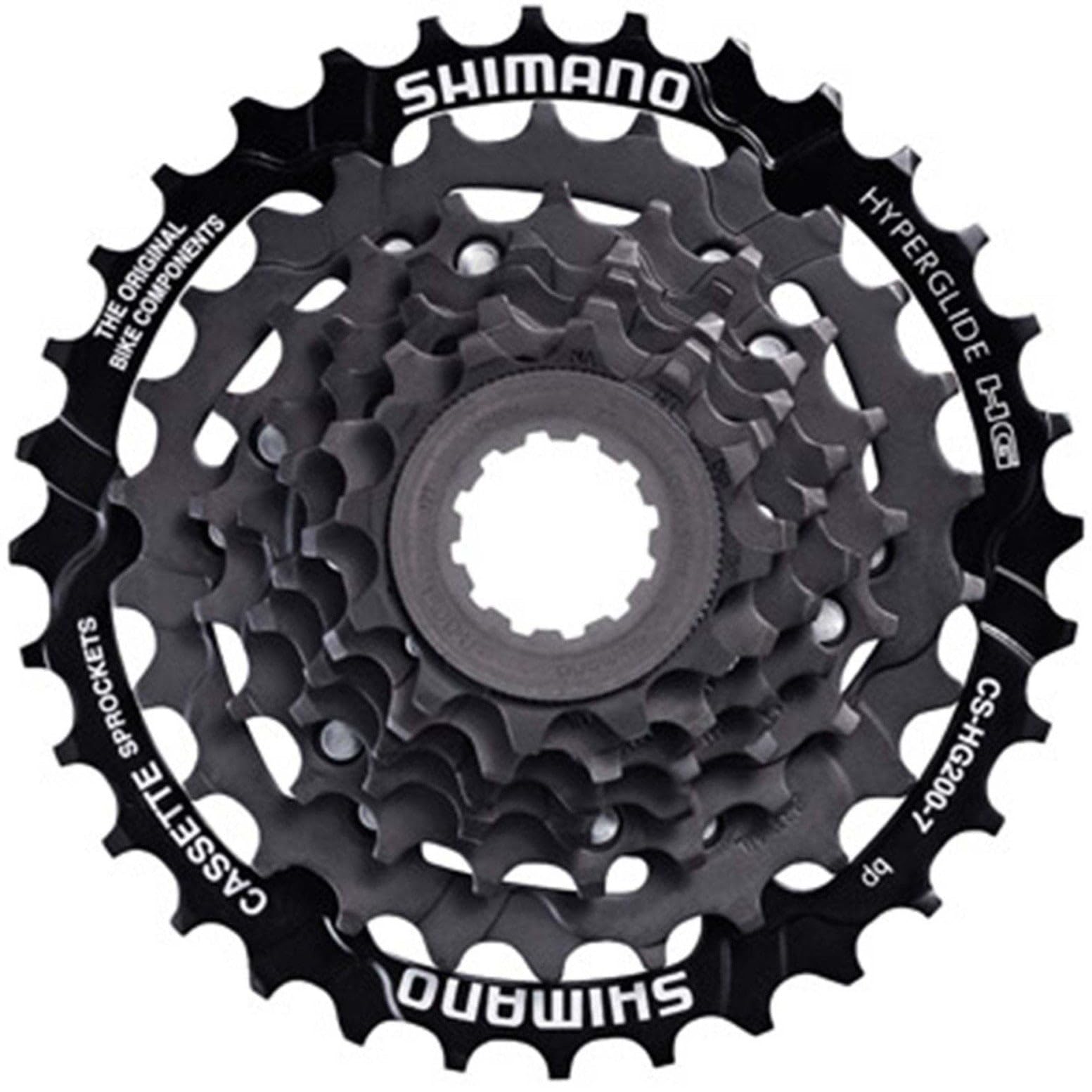 SHIMANO Unisex - Adult Cshg200 Sprocket Cassette, Black, One Size