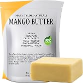Mary Tylor Naturals Mango Butter 1 lb, Cold Pressed, Unrefined, Raw Pure Mango Butter