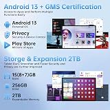 OUKITEL OKT3 10.51" FHD+ Android 13 Tablet 15GB RAM 256GB 4G LTE WiFi view 5