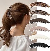 Leikedun 6Pcs Large Banana Hair Clips Strong Hold for All Hair Types view 5