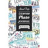 License Plate Journal for Road trips (Activity Books)