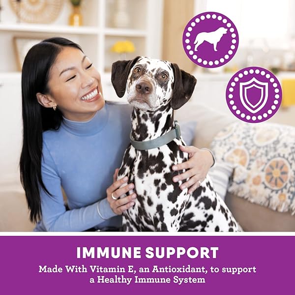 GREENIES SMARTBITES IMMUNE SUPPORT CRUNCHY & SOFT DOG TREATS, CHICKEN FLAVOR, 28 OZ.