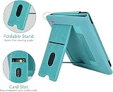 MMK Kindle Paperwhite Case 7/6.8 inch Premium PU Leather Smart Cover Lake Blue view 3