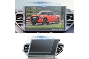 BIBIBO 2Pcs for 2024 2025 Toyota Tundra Anti-Glare Screen Protector 2022-2025 Toyota Tundra (Limited/Platinum/1794 Edition/TR