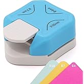 3 in 1 Corner Rounder Punch, 4mm 7mm 10mm 3 Way Corner Cutter for Paper Craft, Laminate, DIY Projects, Photo Cutter, Card Mak