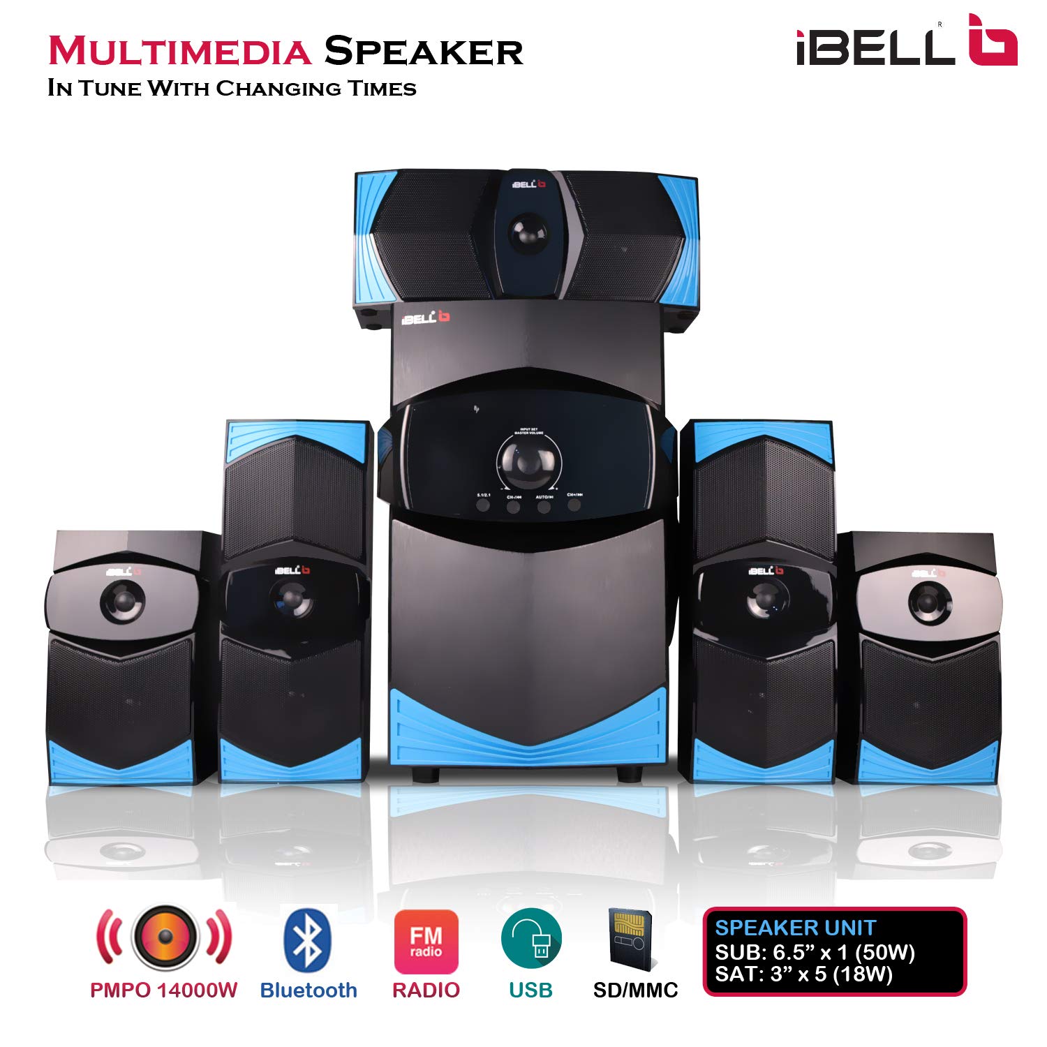ibell home theatre 5.1