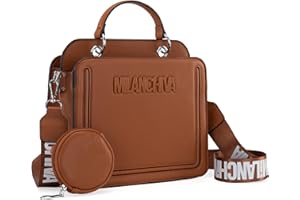 Milan Chiva Quilted Small Tote Bag for Women Top Handle Purse with Coin Purse