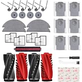 Bpbdzz 35 Pack Saros 10 Replacement Parts for Roborock Saros 10 Accessories | 1main brushes,1base station brush,6side brushes,6dust bags,6scented tablets,4filters,4+4mop pads,1screwdriver＆1cleaning brush