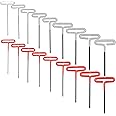 Owl Tools T Handle Allen Wrench Set (18 Pack - Metric and Standard) Industrial Grade Hex Keys