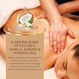 Pure World Blissful Fusion Massage Oil Coconut Vanilla 100ml UK view 3