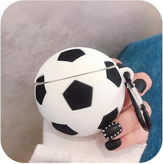 Amazon 最新のトレンド For Airpod 2ケース3dバスケットボールサッカーサッカー漫画ソフトシリコーンイヤホンケースfor Appleのfor Airpodsかわいいケース Soccer 家電 カメラ オンライン通販