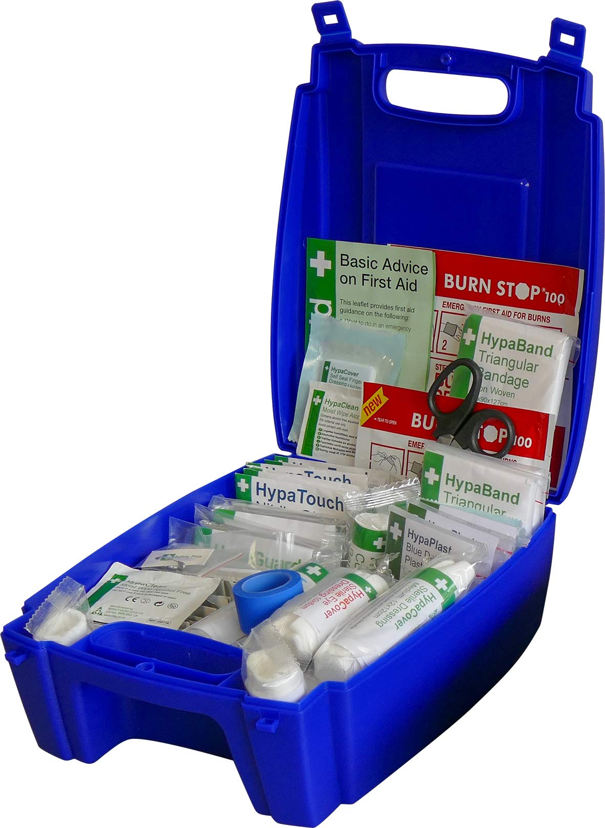 Safety First Aid Group Evolution Catering First Aid Kit BS 8599 Compliant, Medium (Blue Case)