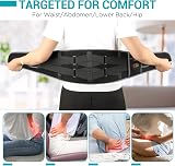 Comfytemp Cordless Heat Pad with Massager Back Support 58in Belt view 5