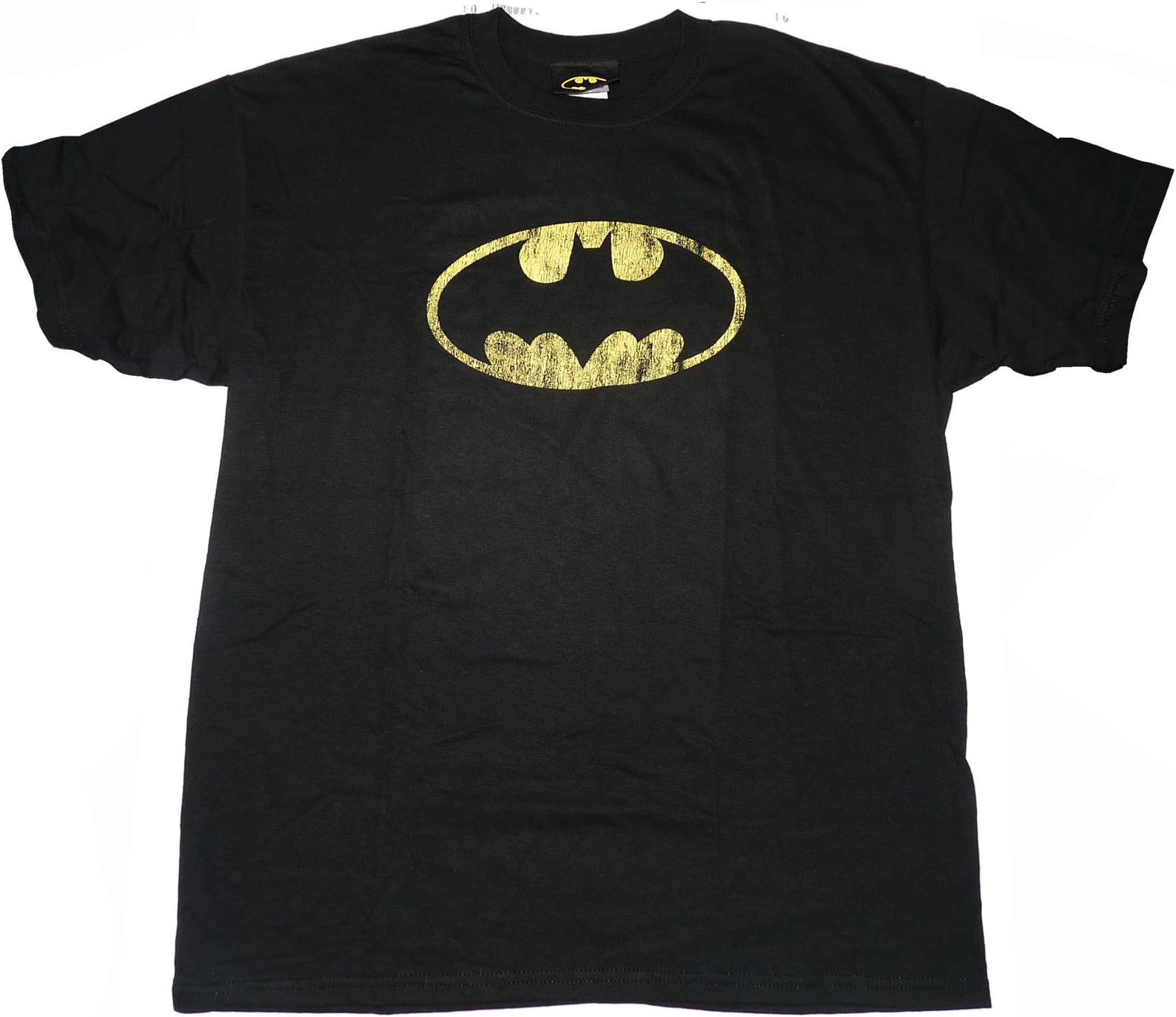 Batman Distressed Shield OFFICIAL T-Shirt Gotham Superman Flash Harley Quinn 4E