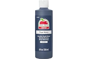 Apple Barrel Acrylic Paint in Assorted Colors (8 Ounce), K2616 True Navy