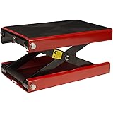 1100 LB Wide Deck Motorcycle Center Scissor Lift Jack Hoist Stand Bikes ATVs