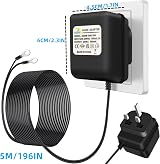 Doorbell Transformer 8-24V AC 5M Cable Adapter for Ring Arlo Nest Eufy Wyze view 7