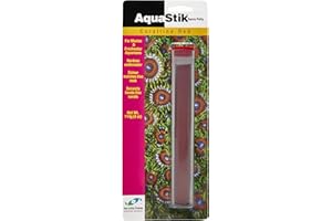 Two Little Fishes Marine Reef Coral Live Rock Putty Aquastick Coralline Red Jumbo 114G