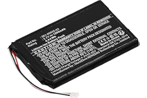 Synergy Digital GPS Battery, Works with Garmin Nuvi 2789LMT 7" GPS, (Li-Ion, 3.7V, 1200 mAh) Ultra High Capacity Battery