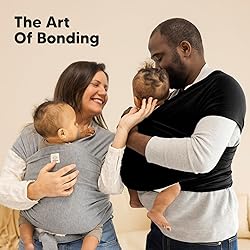 KeaBabies Baby Wrap Carrier - All in 1 Original