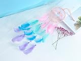 CBEI Handmade LED Dream Catcher Light Blue Wall Hanging Ornament view 5