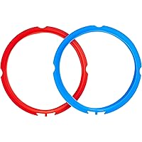 Instant Pot Sealing Rings 2 Pack : Mini 3 Quart Red/Blue