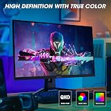 KOORUI 27 Inch QHD Gaming Monitor 144 Hz VA 1ms DCI-P3 90% Adaptive Sync view 2