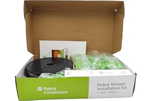 AUTO-MOW Robotic Lawnmower Installation Kit, 1600 Ft Boundary Wire, 800 Anchor Stakes, 5 Cable Connectors