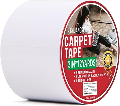 Heavy Duty Carpet Tape 3in x 12 Yards Double Sided