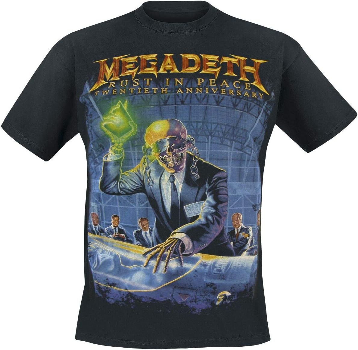 Live Nation Megadeth Rust in Peace (Anniversary) T-Shirt Black XXL