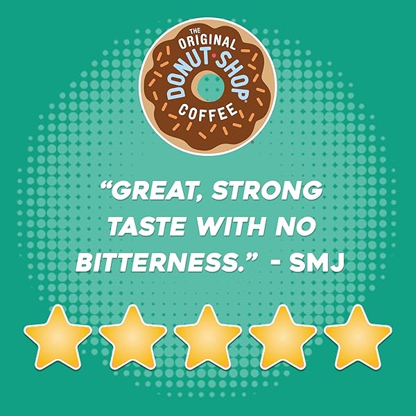 THE ORIGINAL DONUT SHOP DARK, KEURIG SINGLE SERVE K-CUP PODS, DARK ROAST COFFEE PODS, 32 COUNT