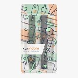 kwmobile 2x Silicone Straps for Garmin Venu Sq Music/Sq Black Dark Green view 7