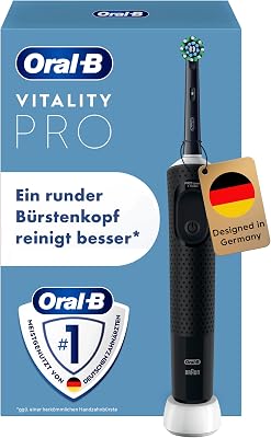 Vitality Pro Elektrische Zahnbürste, Schwarz