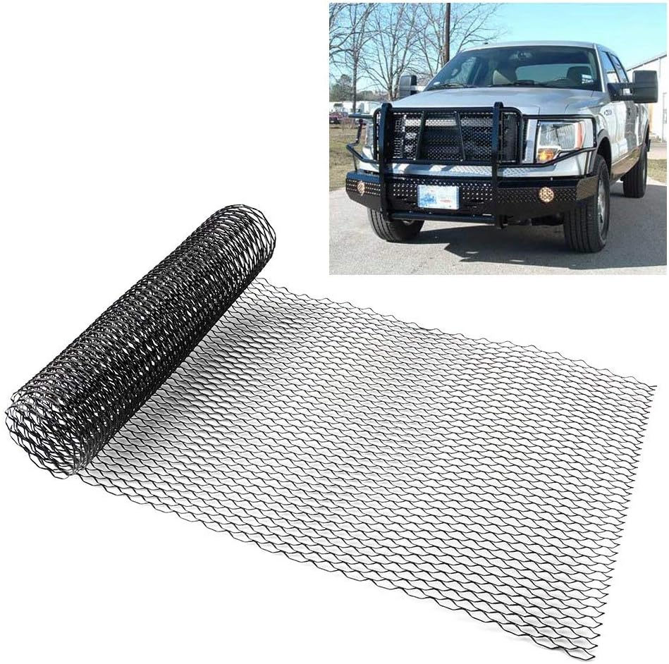 Car Grill Aluminium 8x25mm Universal Car Grille Mesh Net Grid Body