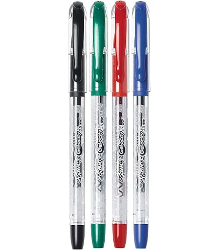 Amazon.com: BIC 4pk Gelocity Stick Gel Pen- Black, 1 Count