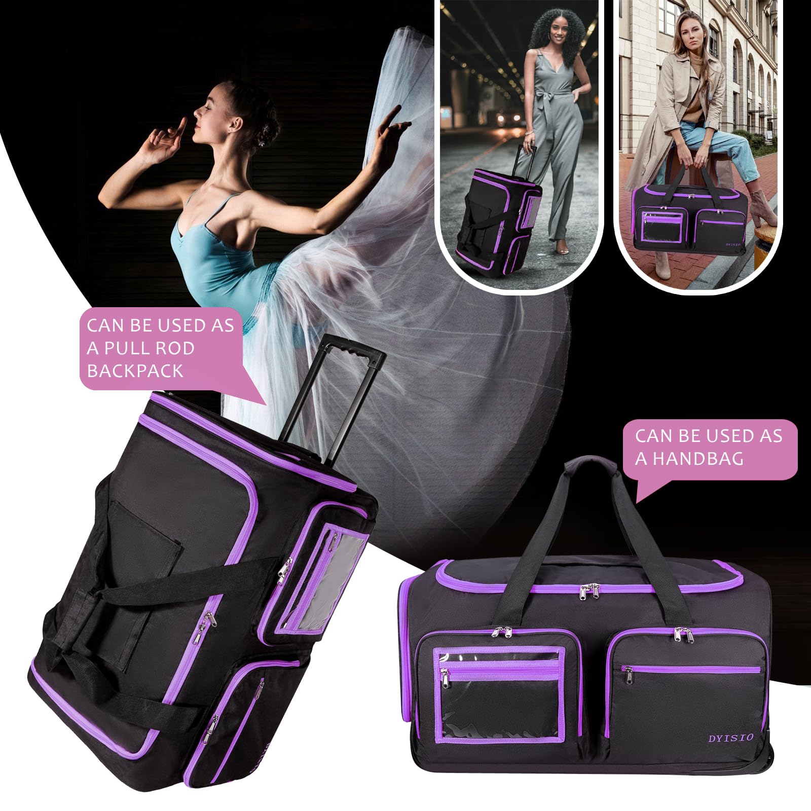 DYISIO Garment bags for travel,28