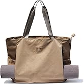 ESVAN Yoga Mat Bag Yoga Tote Carrier Shoulder Bag Carryall Tote for Office,Yoga,Pilates,Travel,Beach and Gym