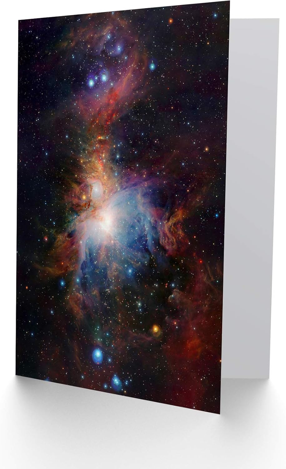 Wee Blue Coo Greeting Card Birthday Space Infrared View Orion Nebula, r.blue, 17.5 x 12.5 cm - Image 3
