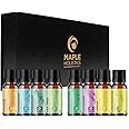 Pure Essential Oil Set for Diffuser - Aromatherapy Essential Oils for Diffusers for Home Travel and Self Care with High Grade Essential Oils for Hair Skin and Nails - Oil Diffuser Essential Oils Set