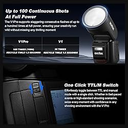 Godox V1 PRO S Flash for Sony Camera with External
