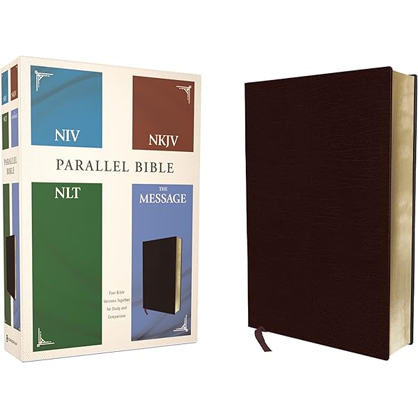 NIV, KJV, NASB, Amplified, Parallel Bible, Leathersoft