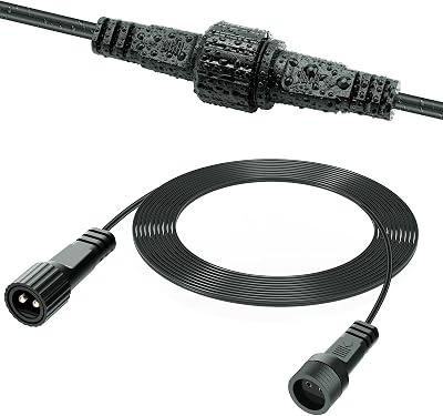 cshare 10M Extension Cable IP65 2 Pin for Outdoor Lights G40 Net Icicle