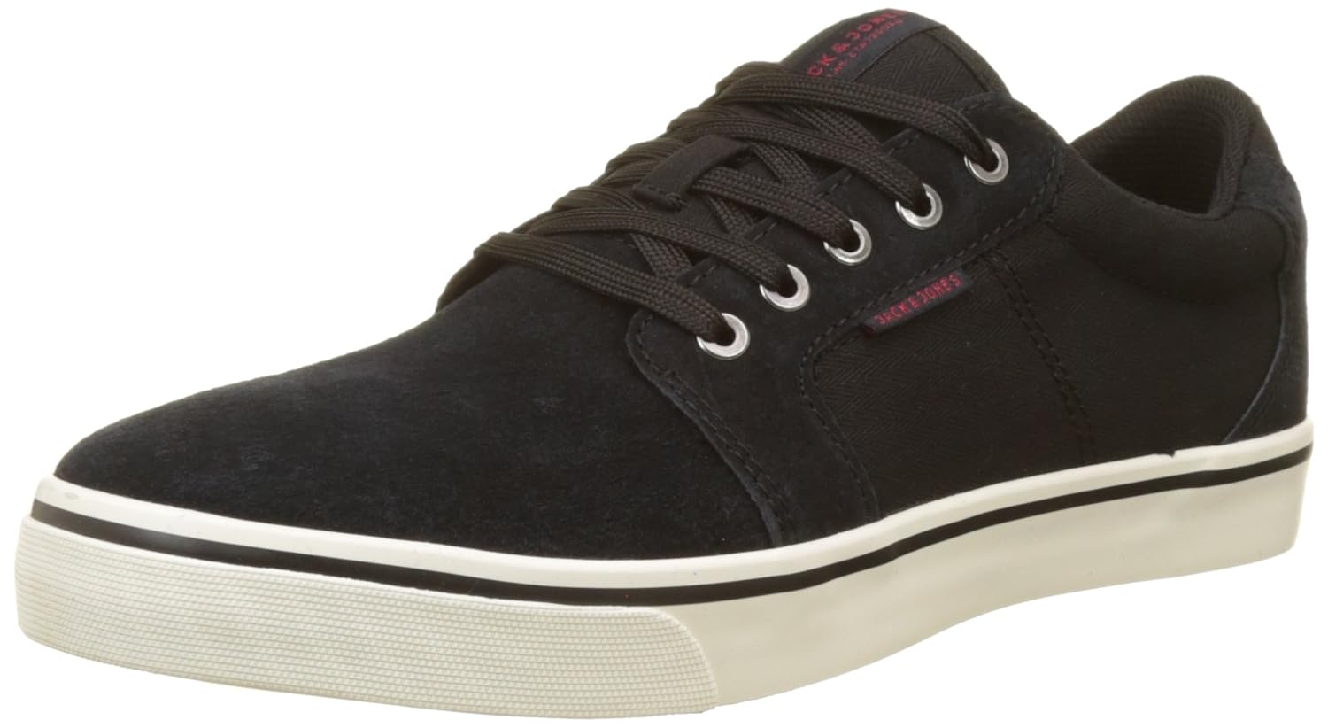 Jack & Jones Men's Jfwdandy Nubuck Anthracite LowTop Sneakers Amazon