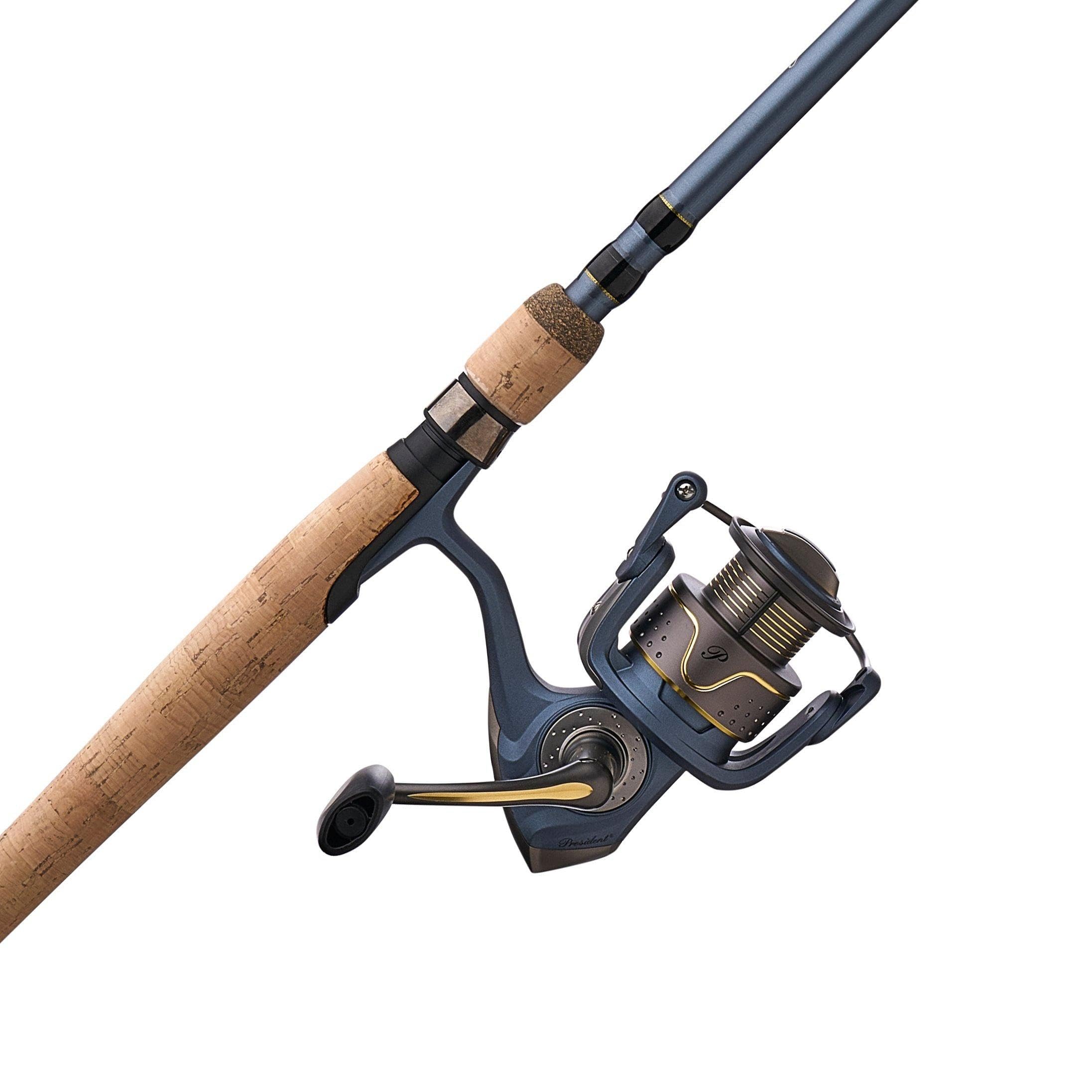 Photo 1 of **see note **Pflueger 7' President Spinning Reel and Rod Combo, Medium, 1-Piece Graphite Rod, Size 35 Reel, Aluminum Spool