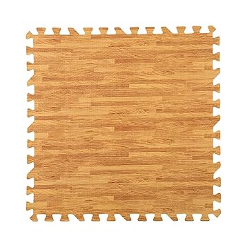 Amazon Com Baby Play Mat Foam Imitation Wood Puzzle Floor